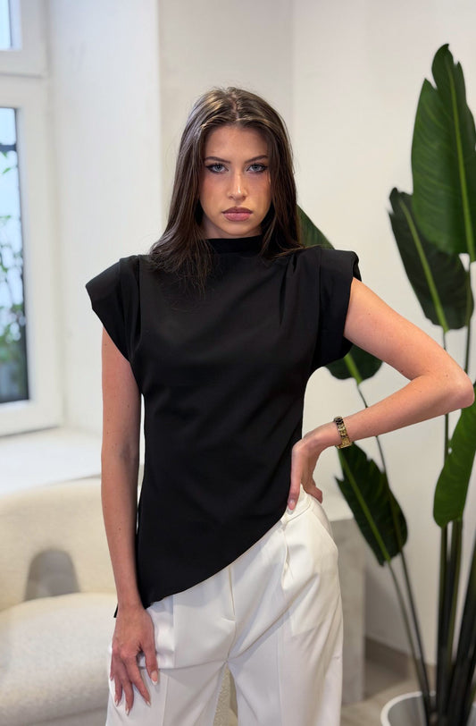 Elegantes Damenoberteil in Schwarz