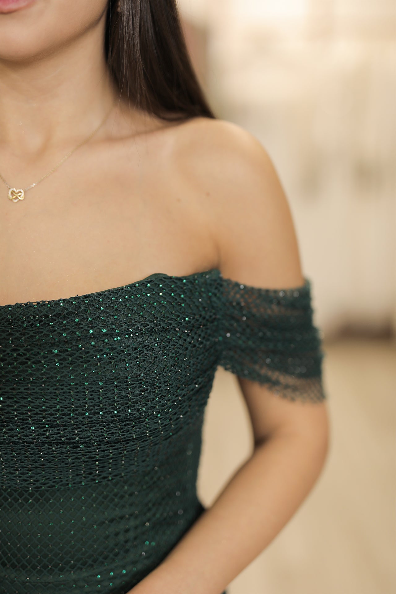 Monroe Dress - Grün