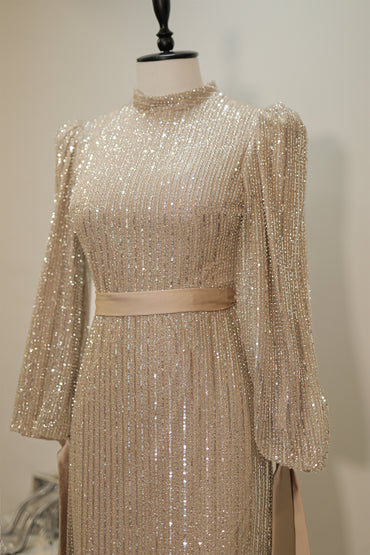 Saray Dress - Gold