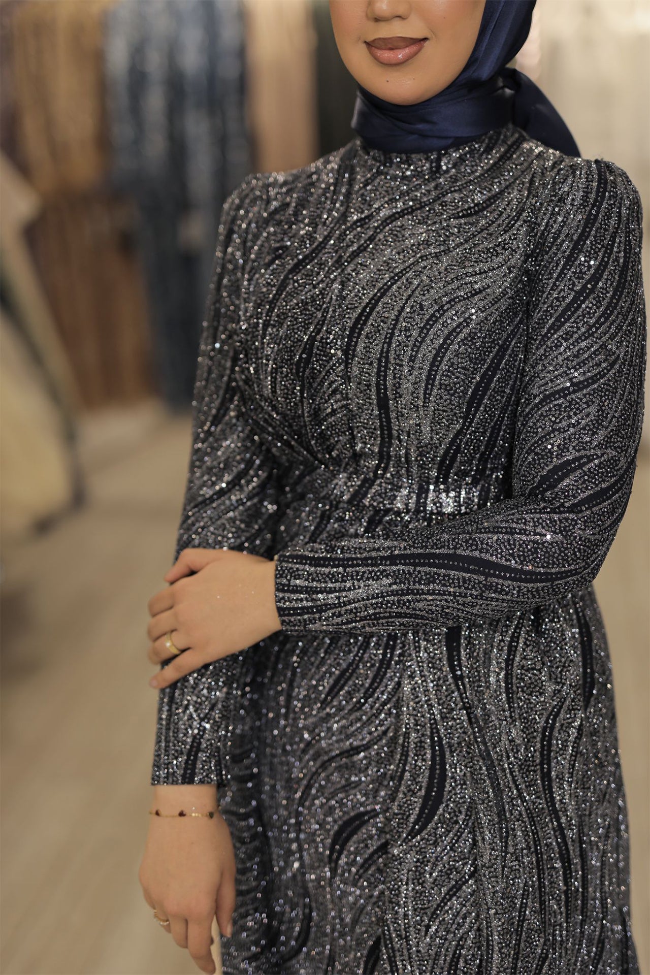 Lunar Dress - Dunkelblau