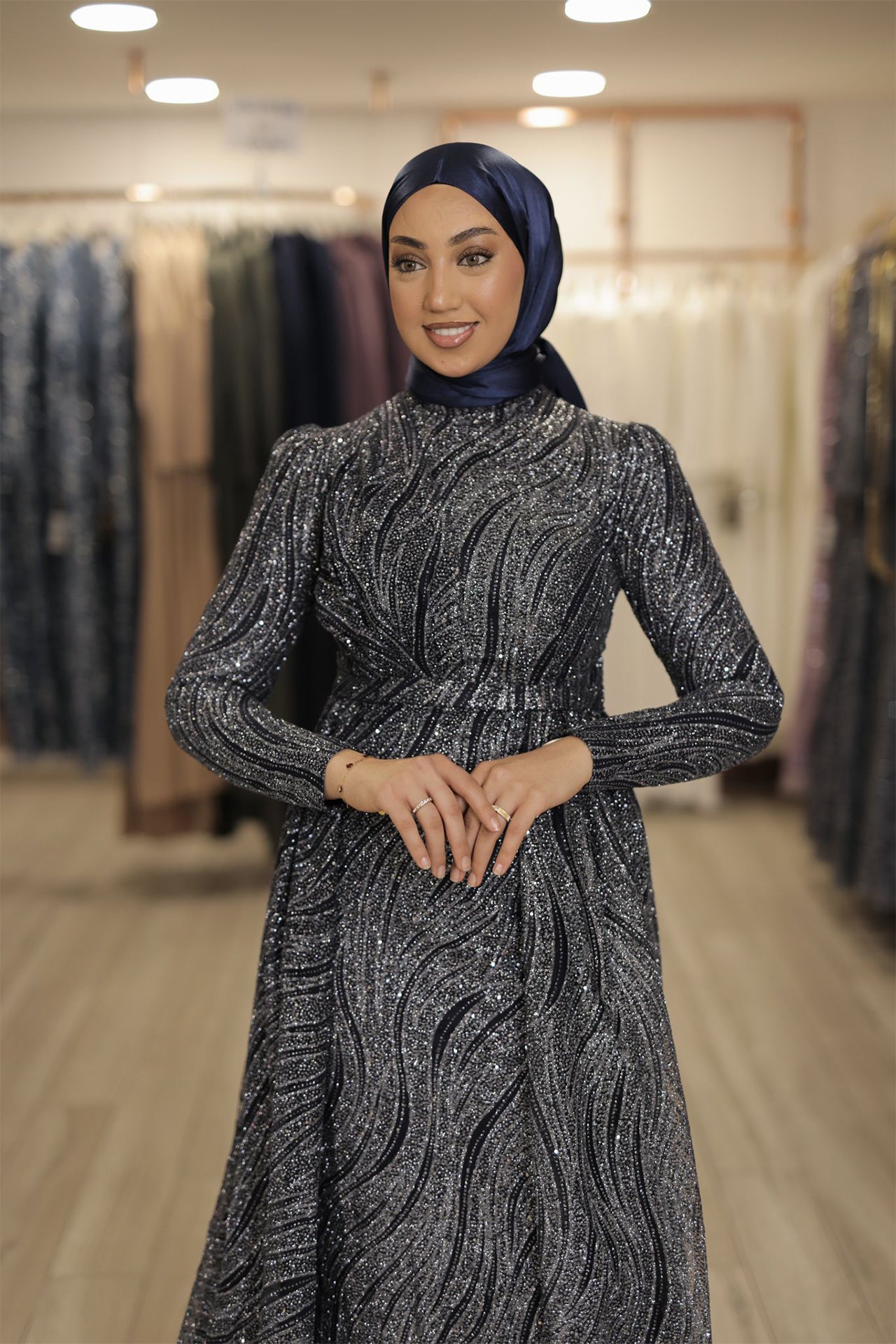 Lunar Dress - Dunkelblau