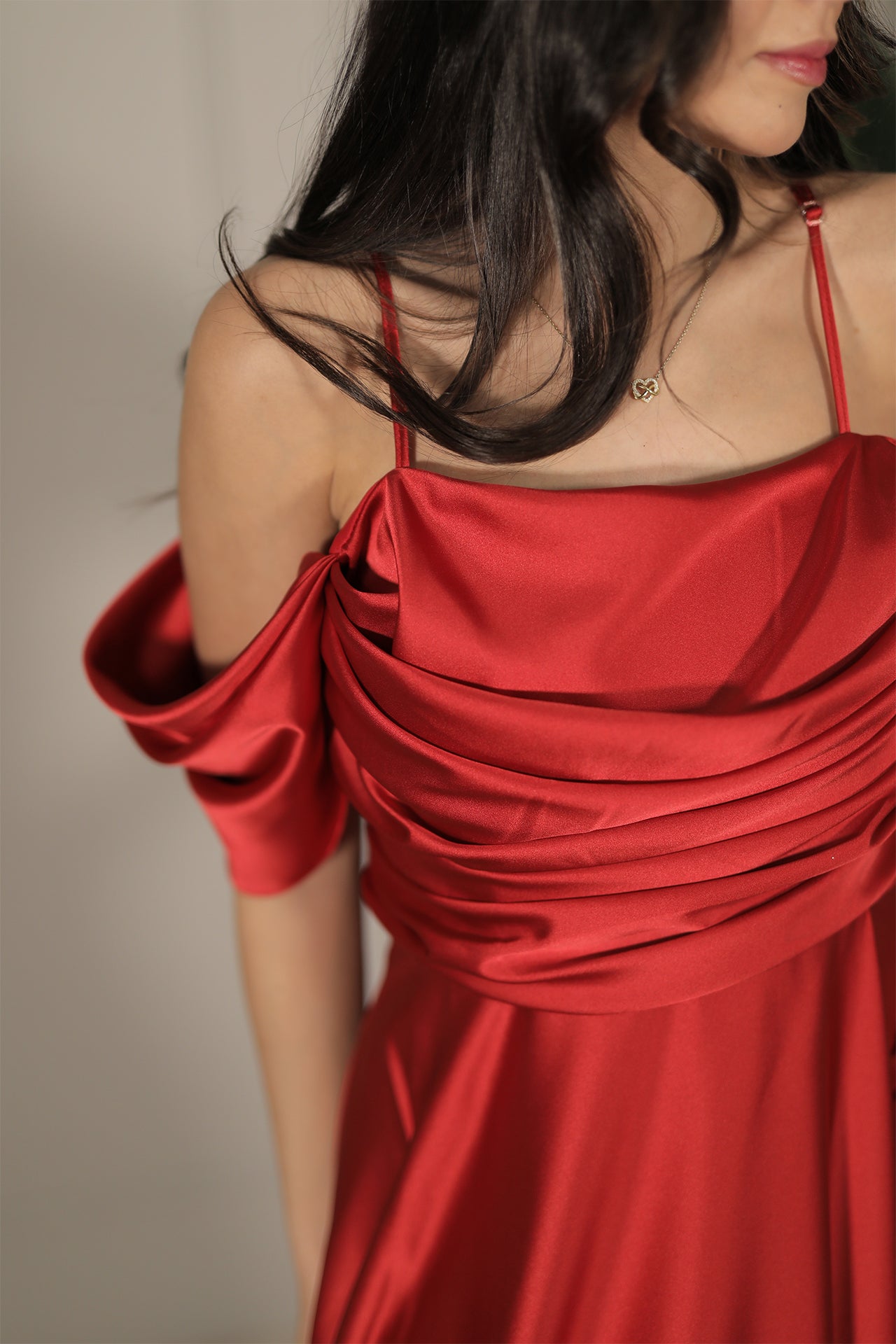 Scarlet Dress - Rot