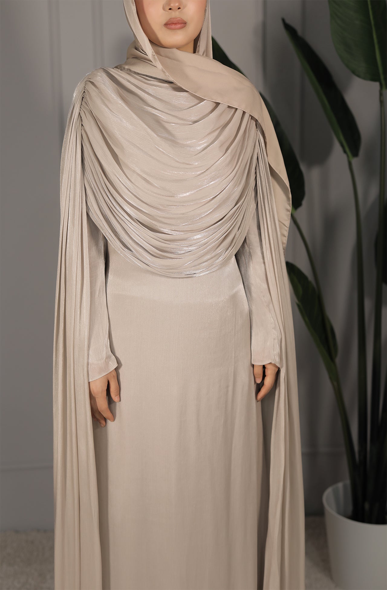 Asma Dress - Beige
