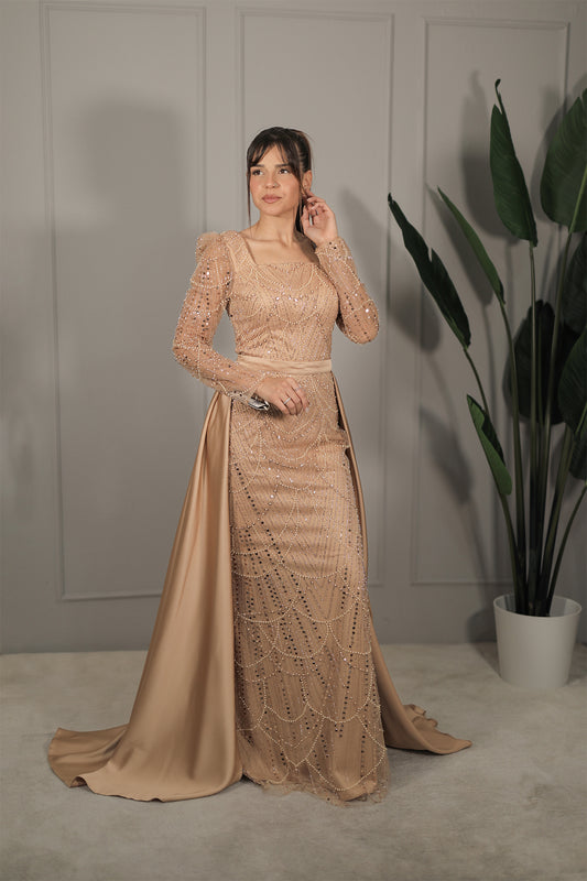 Aylin Dress - Gold