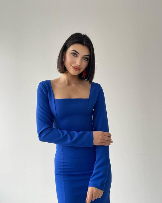 Ekel Kleid Blau
