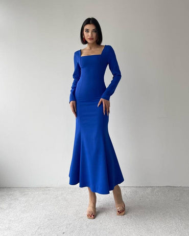 Ekel Kleid Blau