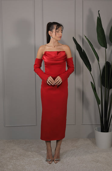 Elisabeth Dress - Rot