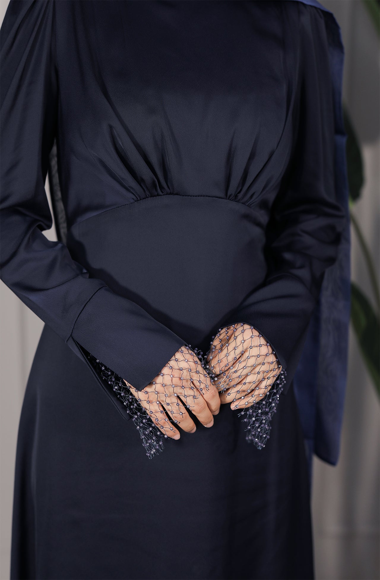 Farah Dress - Nachtblau