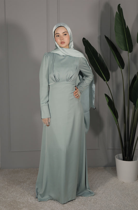 Farah Dress - Mintgrün