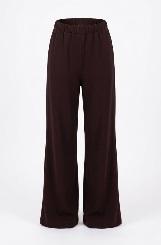 Pflaume Stoffhose für Damen – Eleganz & Komfort