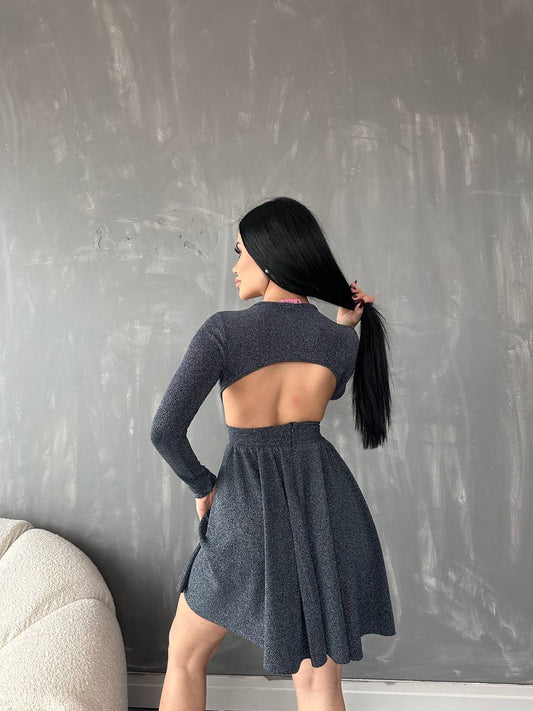 Expressive Minirock-Kleid