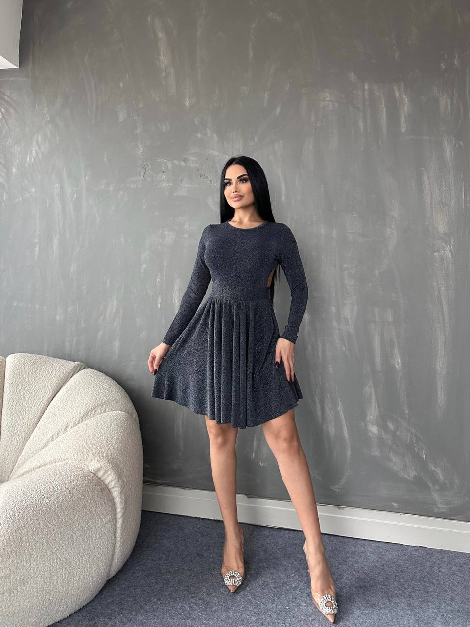 Expressive Minirock-Kleid