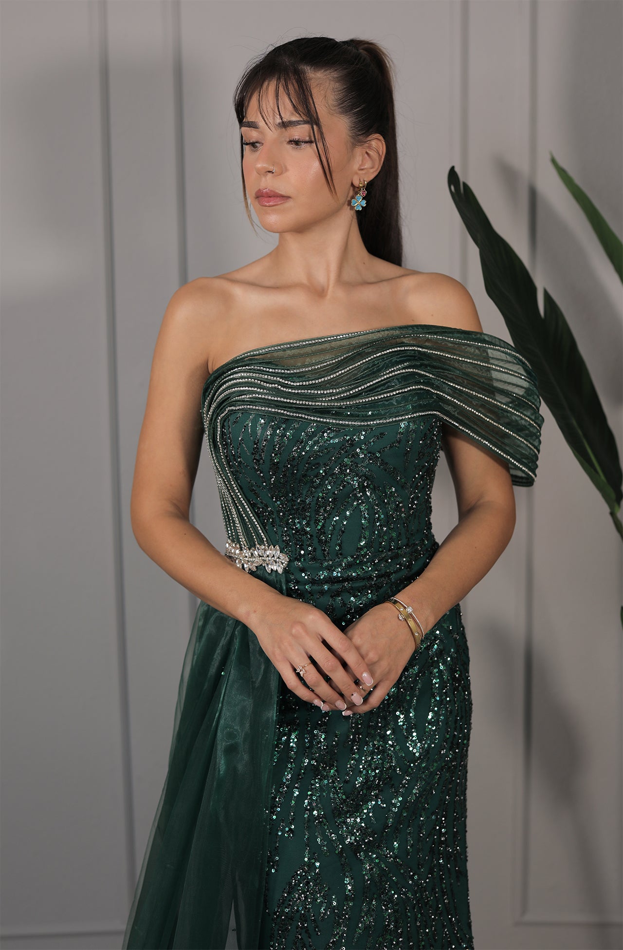 Jamila Dress - Grün