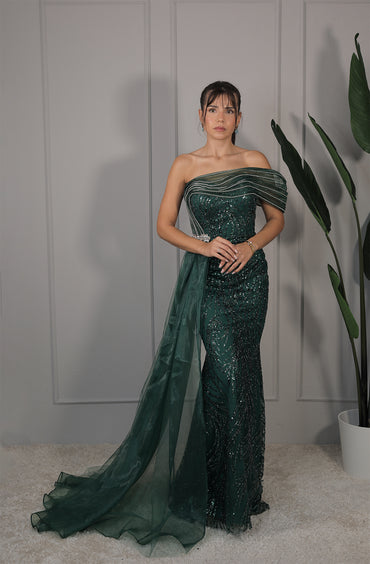 Jamila Dress - Grün