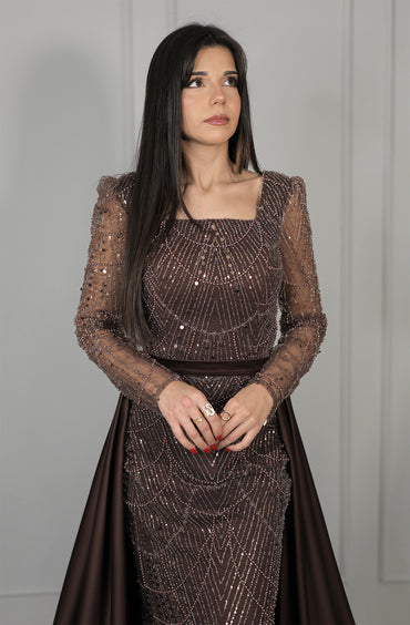 Lena Dress - Braun