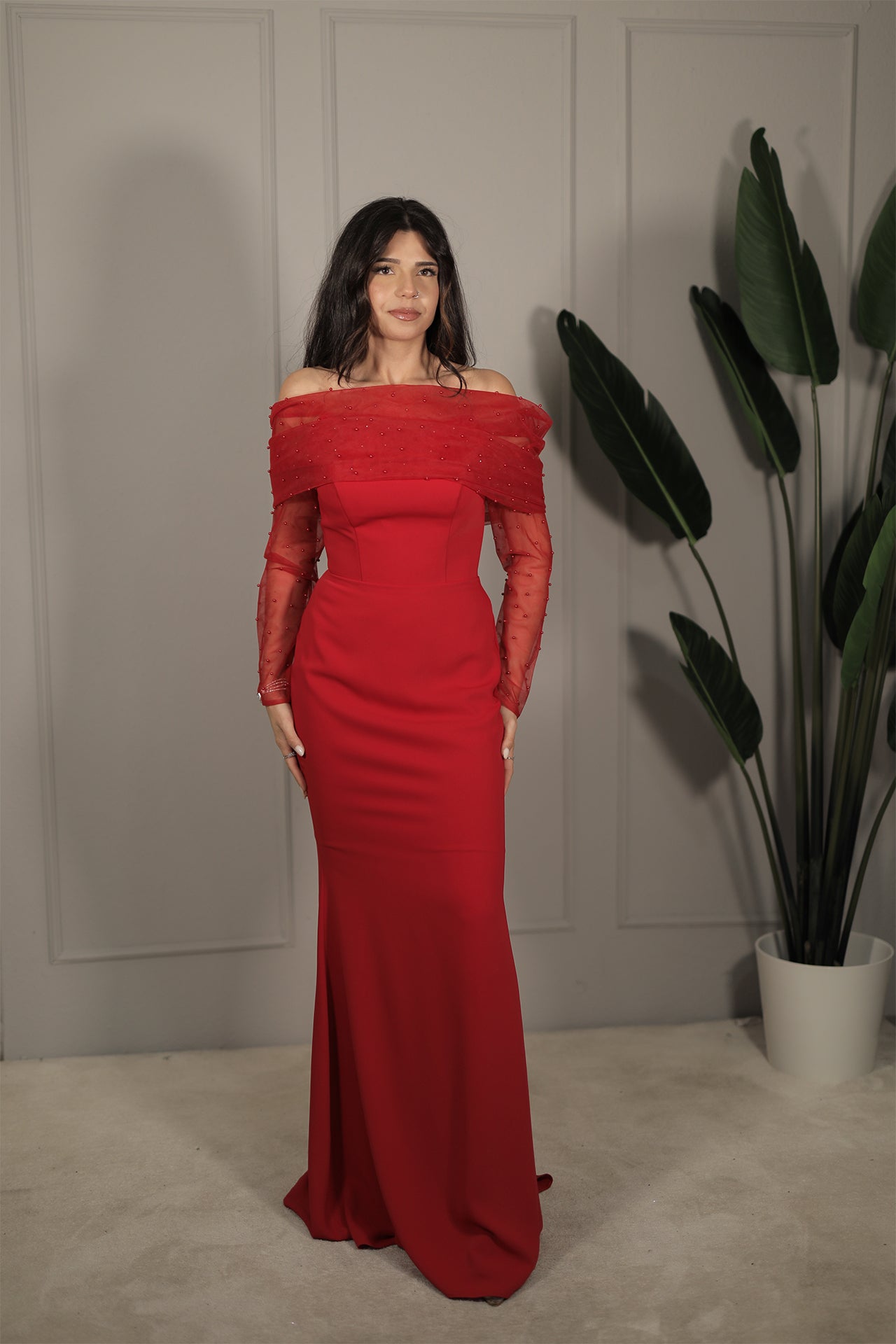 Nevin Dress - Rot