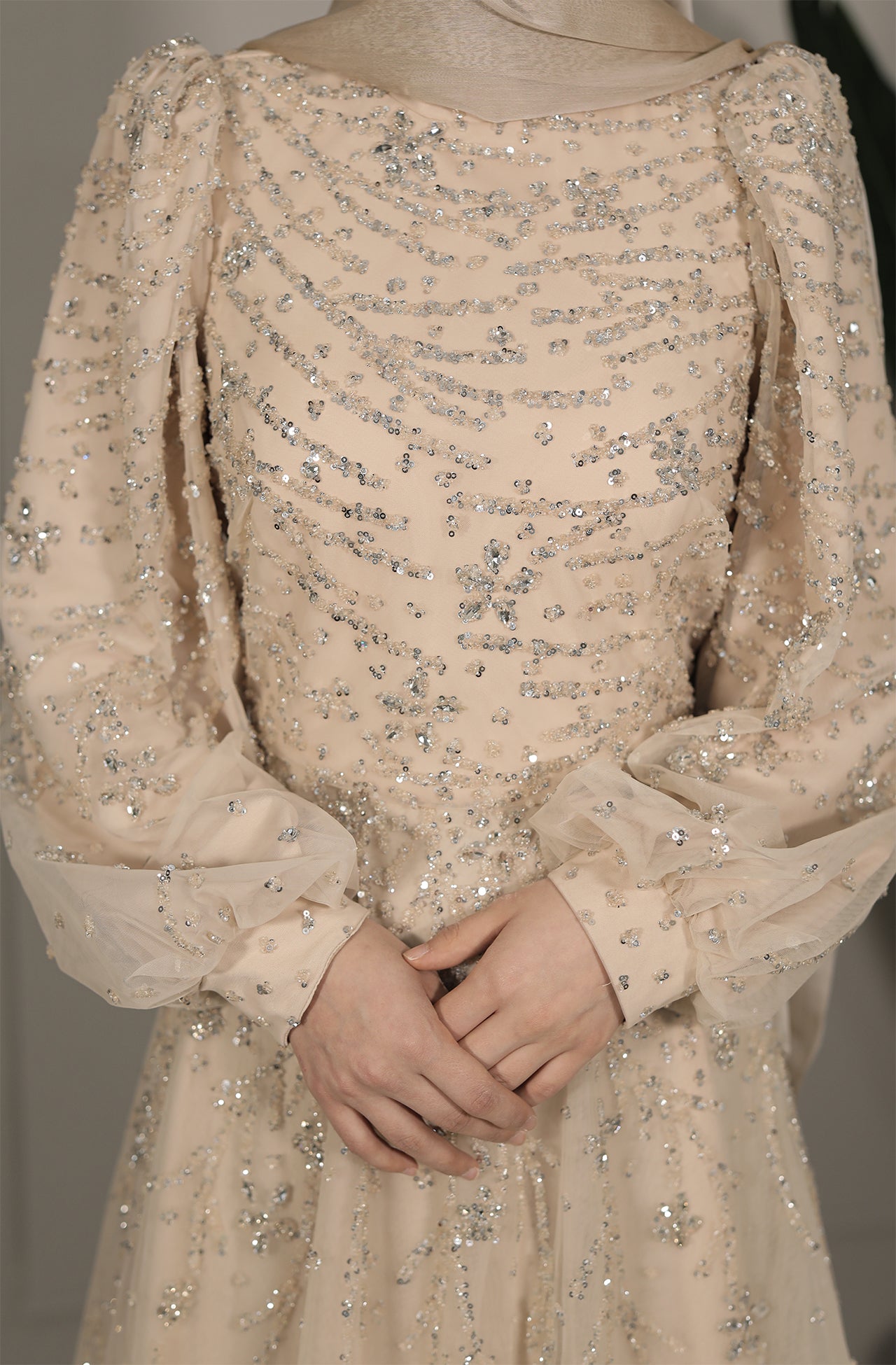 Nyla Dress - Beige