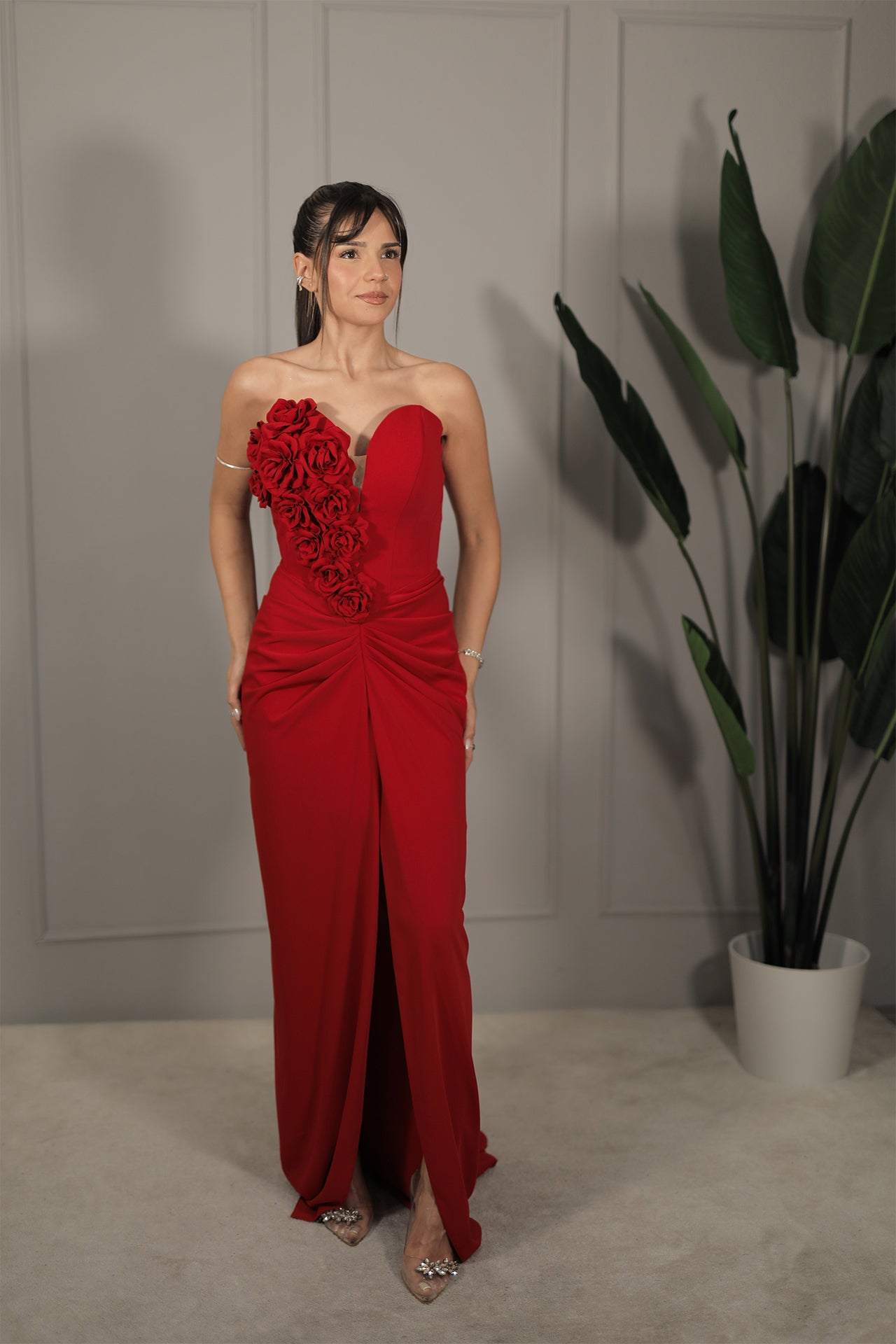Red Dress - Rot