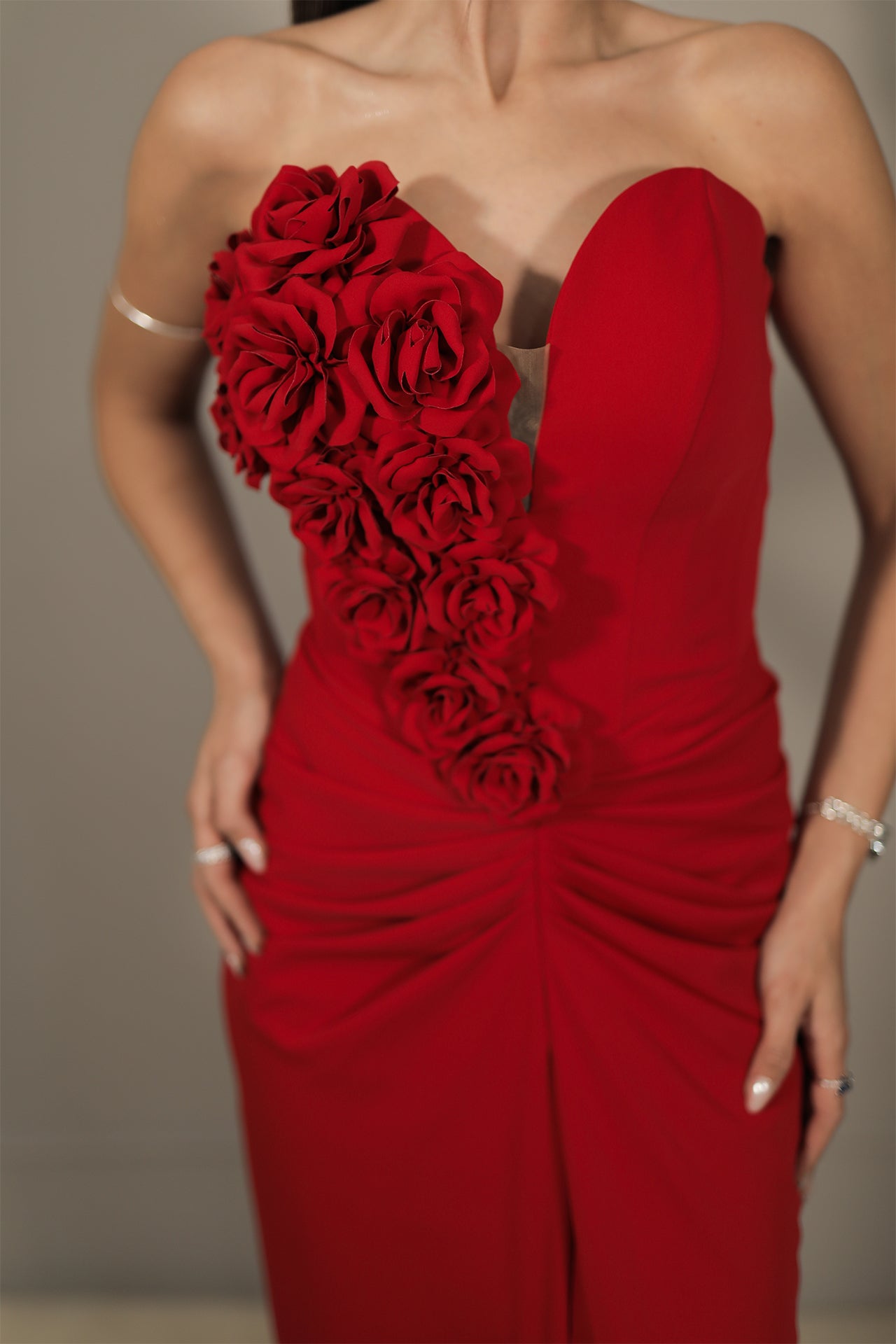 Red Dress - Rot