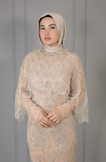 Saha Dress - Beige