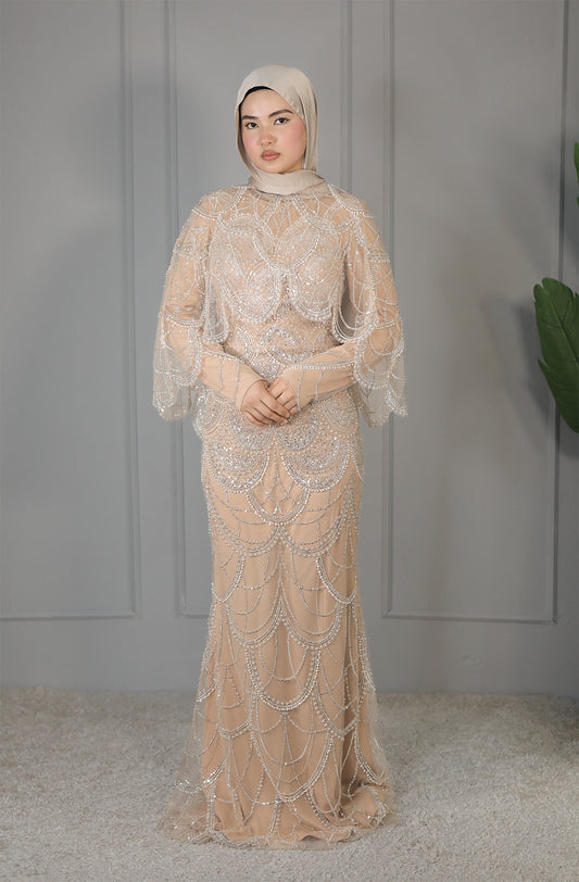 Saha Dress - Beige