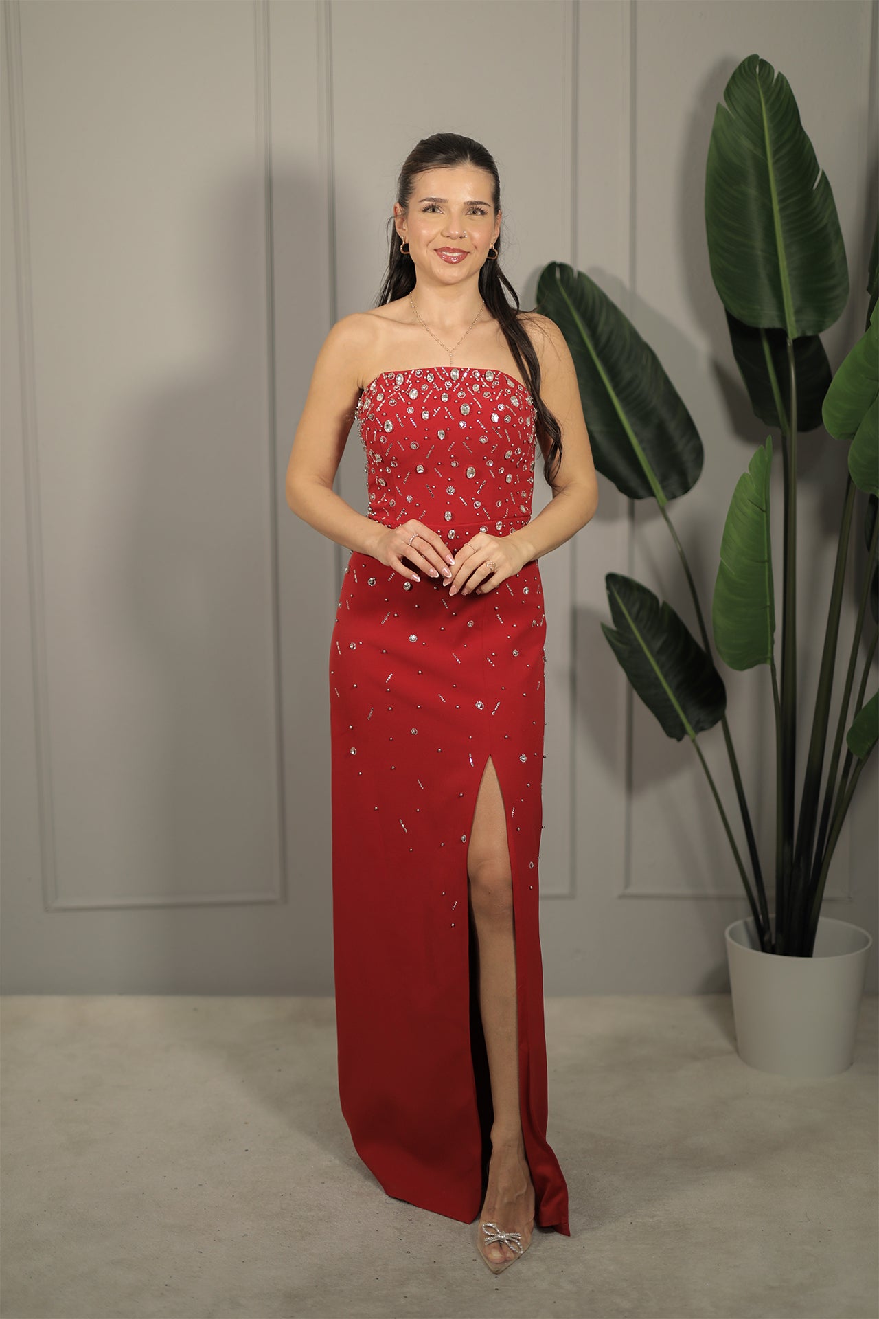 Selen Dress - Rot