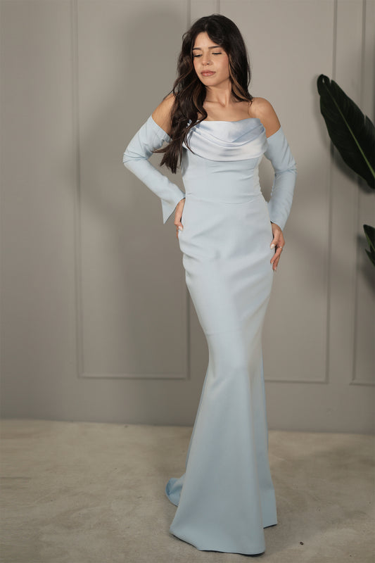 Selin Dress - Babyblau