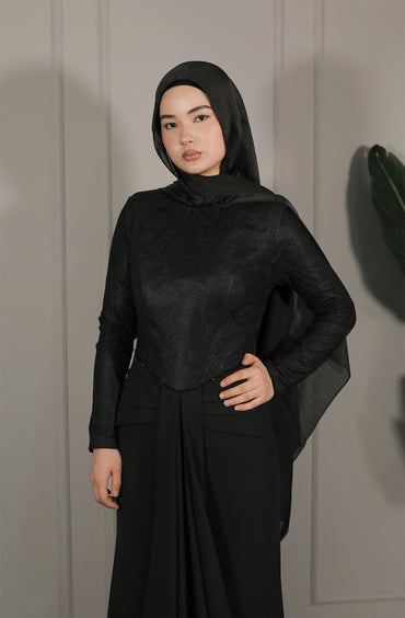 Selis Dress - Schwarz
