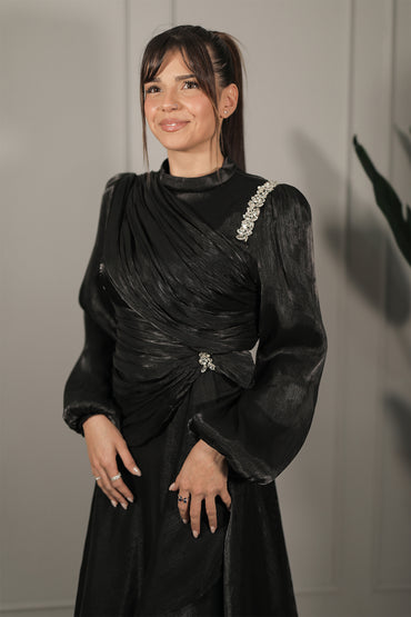 Serena Dress - Schwarz