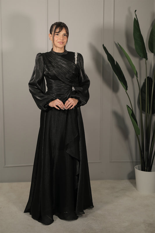 Serena Dress - Schwarz