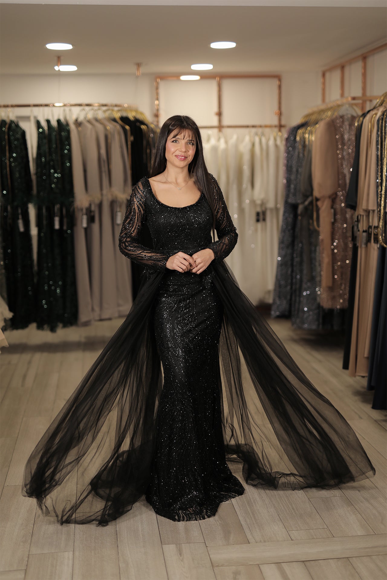 Stella Dress - Schwarz