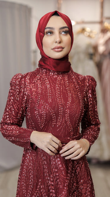 Höhepunkt der Eleganz Rot