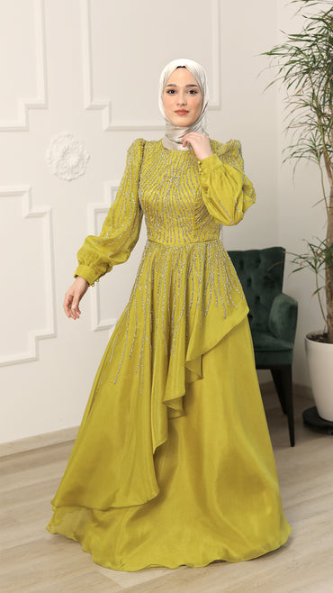 Sapphire Serenade Dress