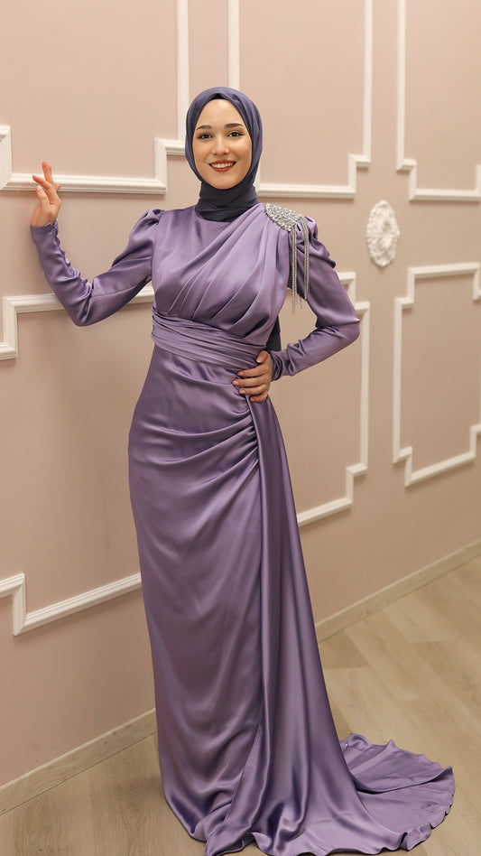 Ewige Reinheit Abaya Lila