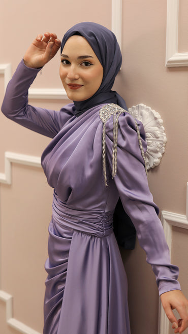 Ewige Reinheit Abaya Lila