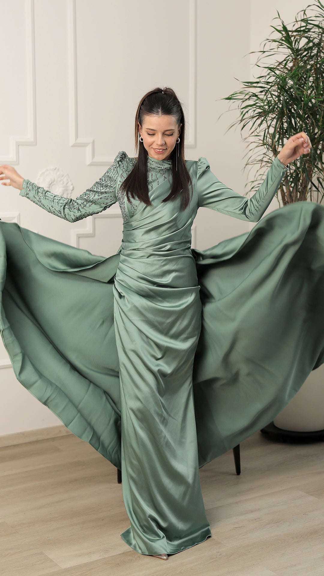 Eleganz in Grün