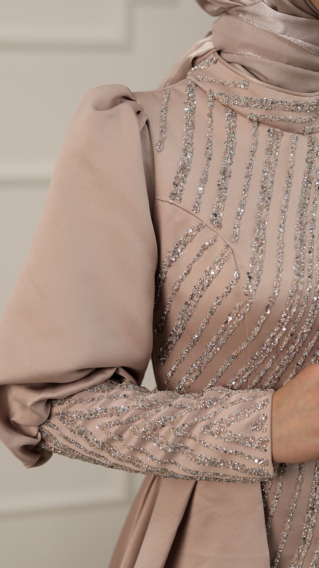 Prachtvolle Hijabi Robe