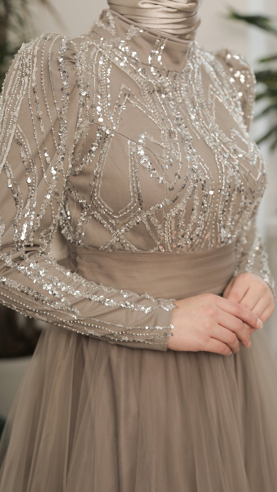Hijabi Melodiekleid