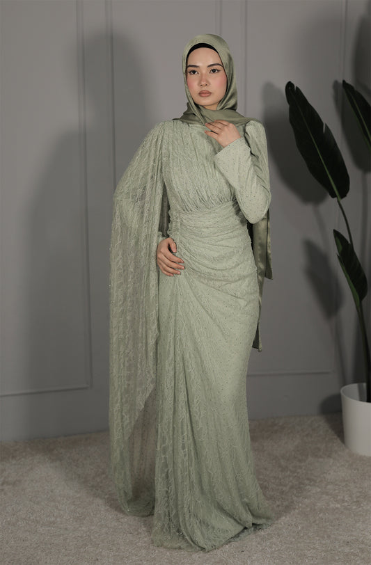 Vani Dress - Mintgrün