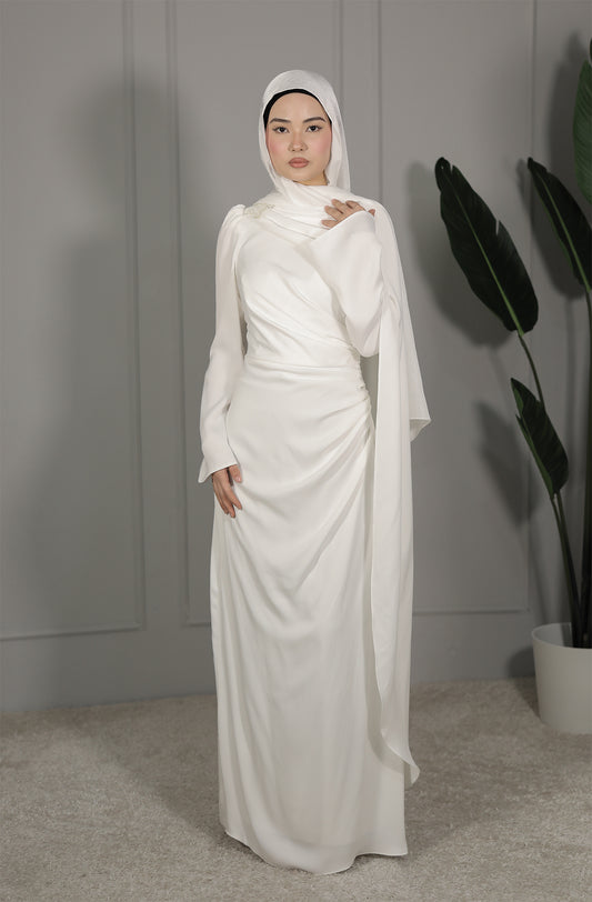 Zella Dress - Weiß