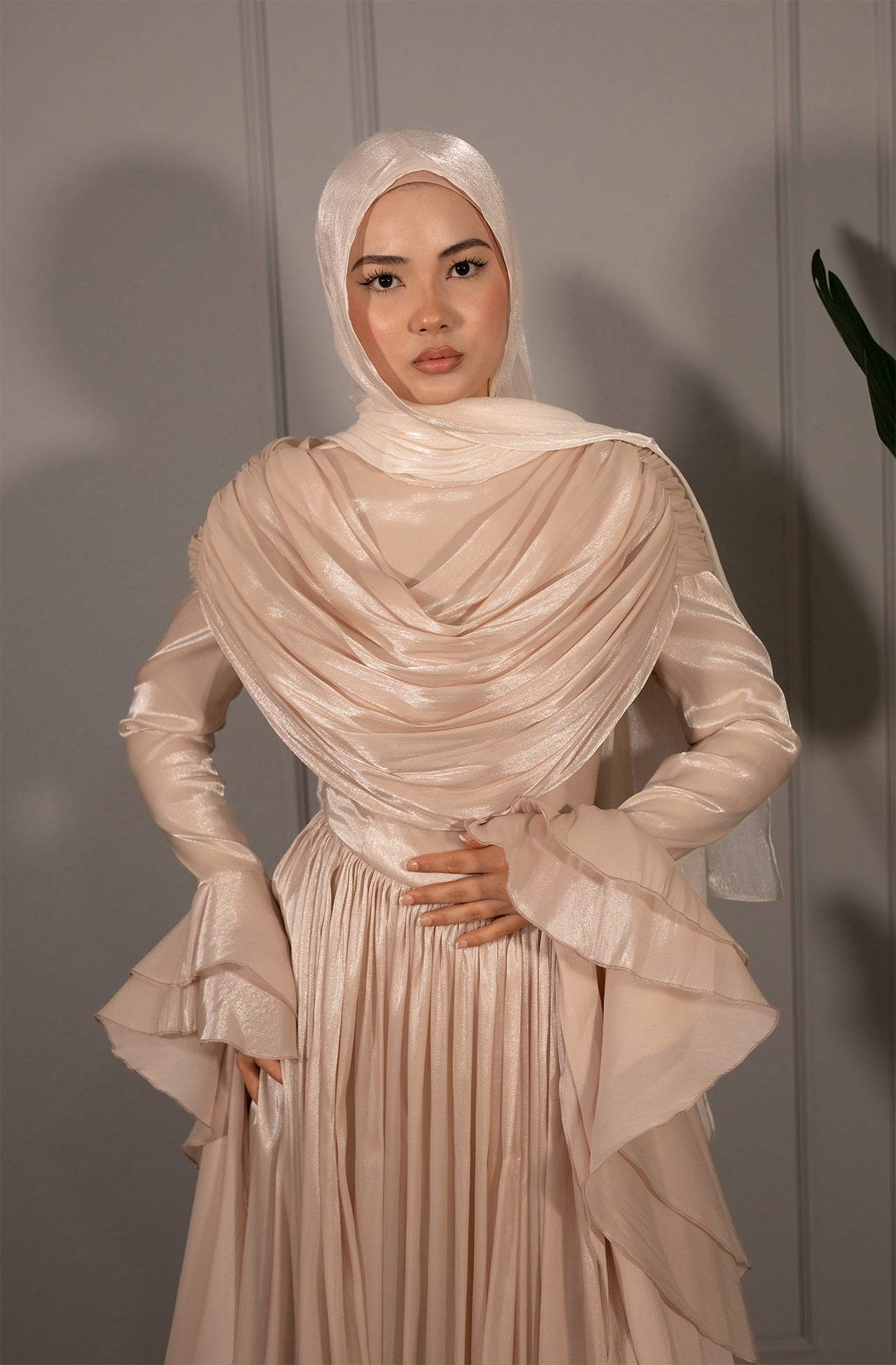 Zeyn Dress - Beige