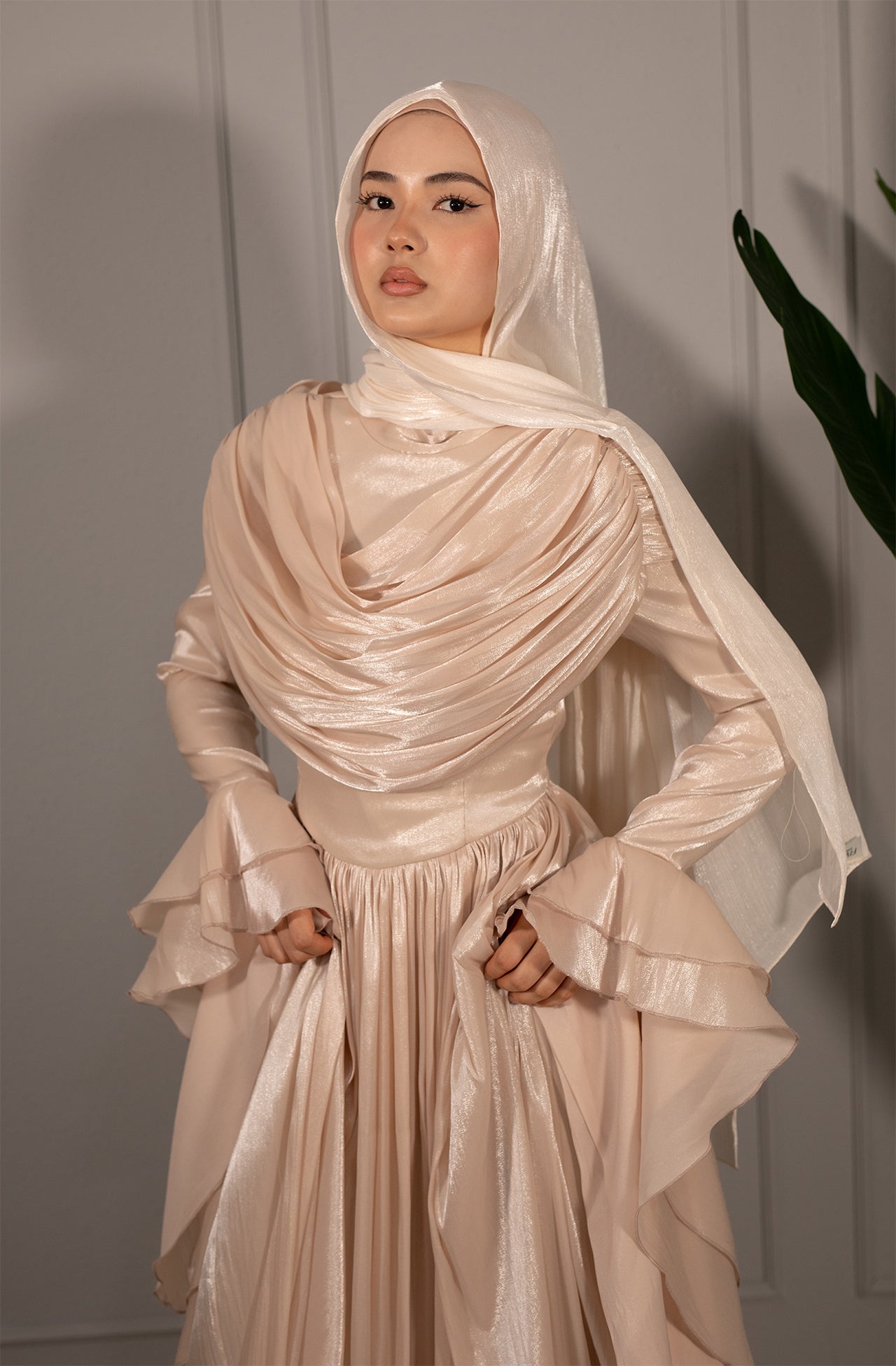 Zeyn Dress - Beige