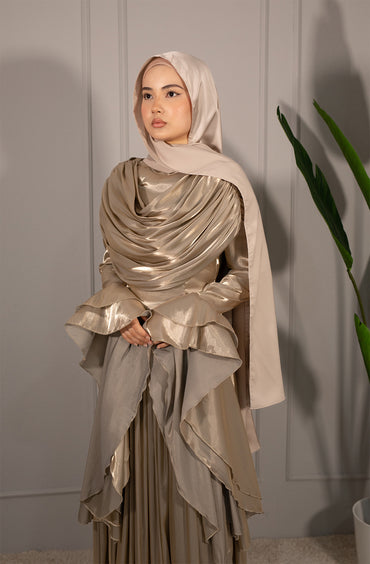 Zeyn Dress - Minkfarbe