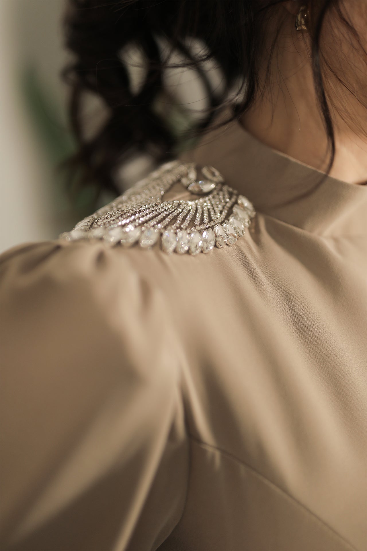 Alba Dress - Sandfarbe