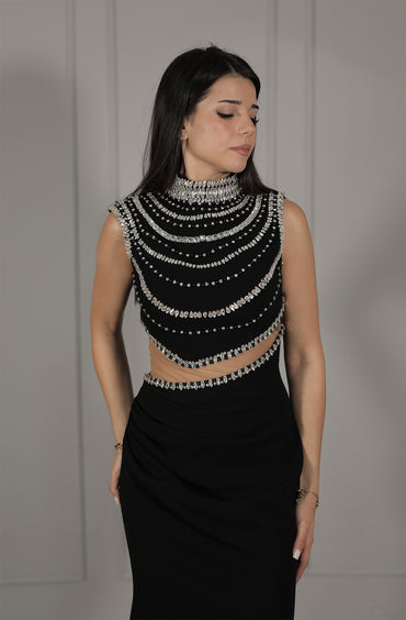 Azra Dress - Schwarz