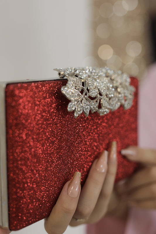 Shimmering pearl bag