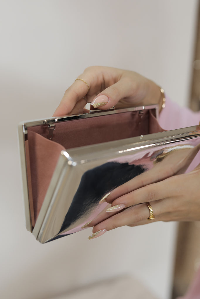 Silberglanz Handtasche