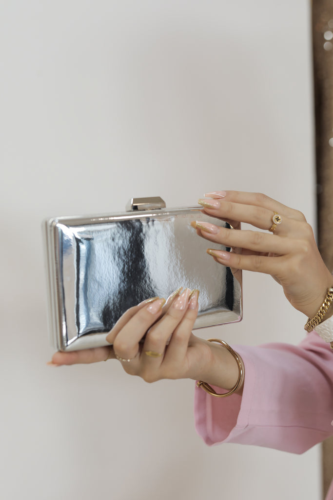 Silberglanz Handtasche