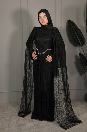 Duru Dress - Schwarz