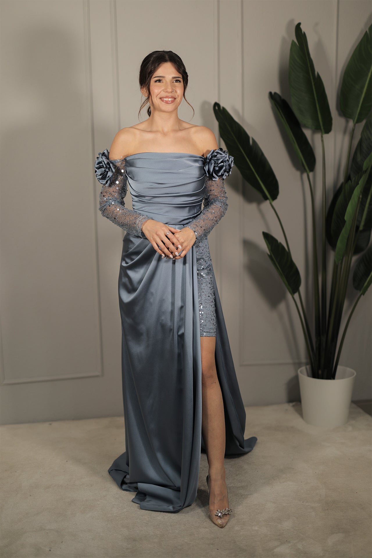 Elira Dress - Blau